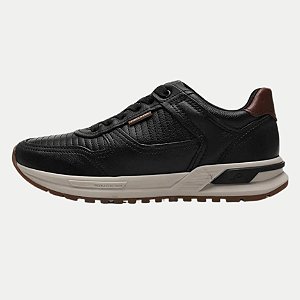 TÊNIS PEGADA CASUAL COM CADARÇO DE COURO MASCULINO ADULTO