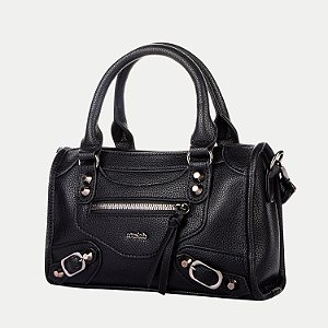 BOLSA DAKOTA 2 TIPOS DE ALÇA PRETA SINTETICA FEMININA ADULTO