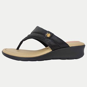 TAMANCO MODARE ANABELA BAIXO PRETO FEMININO ADULTO