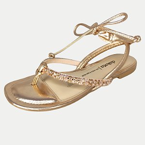 SANDALIA DAKOTA RASTEIRA BRONZE FEMININA ADULTO