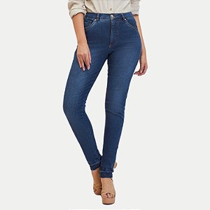 CALÇA YOUNG JEANS MÉDIO COM ELASTANO SKINNY FEMININA ADULTO