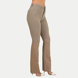CALÇA SHOT BRIM COM ELASTANO BOOTCUT FEMININA ADULTO