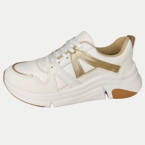 TÊNIS MODARE CASUAL COM CADARÇO BRANCO FEMININO ADULTO