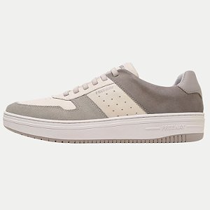 TÊNIS FREE WAY CASUAL BRANCO COURO MASCULINO ADULTO