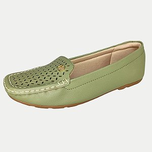 SAPATO MODARE MOCASSIM VERDE FEMININO ADULTO