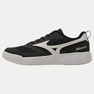 TÊNIS MIZUNO EDO CROSS PRETO COM BRANCO CASUAL MASCULINO ADULTO