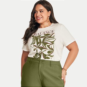 BLUSA DOCE TRAMA MANGA CURTA TSHIRT MALHA SILKADA FEMININA ADULTO