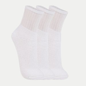 MEIA TRIFIL SOQUETE CANO LONGO BRANCO  UNISEX