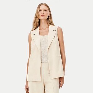 COLETE HERING REGATA VISCOSE E POLIESTER OFFWHITE FEMININO ADULTO