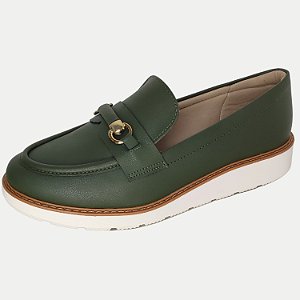 SAPATO MODARE MOCASSIM LOAFER OLIVA FEMININO ADULTO
