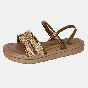 SANDALIA MISSISSIPI ANABELA MEDIA CARAMELO FEMININA ADULTO