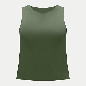 BLUSA LUNENDER REGATA VISCOLYCRA VERDE FEMININA ADULTO