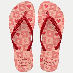 CHINELO HAVAIANAS FANTASIA STYLE II ROSA FEMININO ADULTO