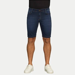 BERMUDA PITT JEANS MÉDIO COM ELASTANO COMFORT MASCULINO ADULTO