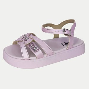 SANDALIA MOLEKINHA ANABELA BAIXA LILAS FEMININA INFANTIL