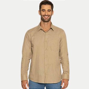 CAMISA PITT MANGA LONGA CAQUE COMFORT ALGODÃO MASCULINO ADULTO