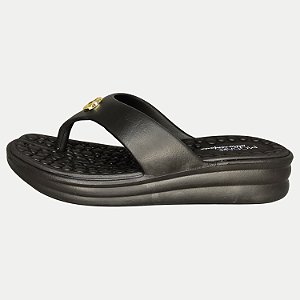 CHINELO MODARE DE DEDO ANABELA MEDIO EVA PRETO COM MASSAGEADOR FEMININO ADULTO