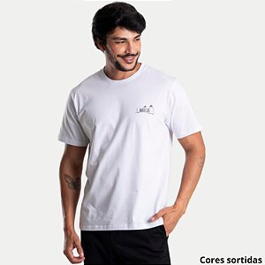 CAMISETA MARESIA MANGA CURTA COMFORT ALGODÃO SILKDA MASCULINA ADULTO (CORES SORTIDAS) 292823-P