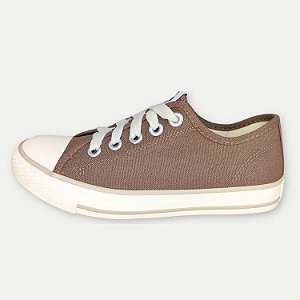 TÊNIS STREET STAR CASUAL CARAMELO LONA COM CADARÇO UNISEX