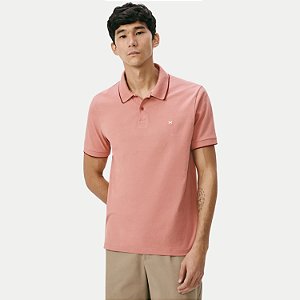POLO HERING MAMGA CURTA COMFORT LISA ROSA MASCULINA ADULTO
