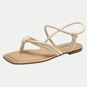 SANDALIA DAKOTA RASTEIRA OFFWHITE FEMININA ADULTO