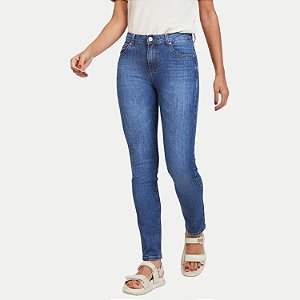 CALÇA LEE JEANS MÉDIO COM ELASTANO COMFORT FEMININA ADULTO