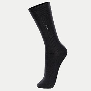 MEIA LUPO CLÁSSICA ALGODÃO PRETO MASCULINA ADULTO