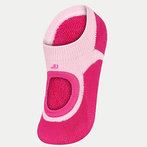 MEIA LUPO KIDS SAPATILHA ANTIDERRAPANTE ROSA FEMININO INFANTIL