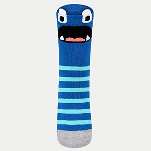 MEIA LUPO KIDS SOQUETE AZUL ROYAL MASCULINA INFANTIL