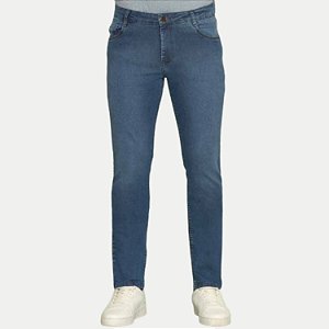 CALÇA PITT JEANS MÉDIO COM ELASTANO COMFORT MASCULINO ADULTO