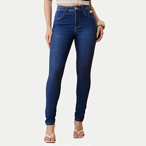 CALÇA OGNUS JEANS MÉDIO COM ELASTANO SKINNY FEMININA ADULTO