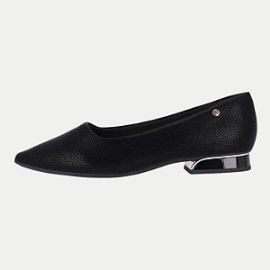 SAPATO PICCADILLY SALTO BAIXO ACTIVE PRETO FEMININO ADULTO