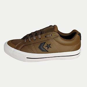 TÊNIS CONVERSE CASUAL MARROM SINTÉTICO UNISEX ADULTO