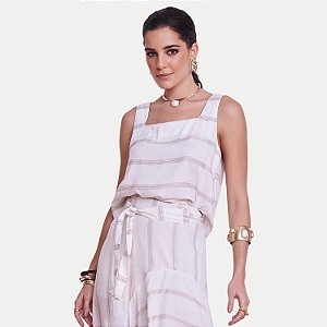 BLUSA ILICITO REGATA VISCOSE OFFWITE FEMININO ADULTO