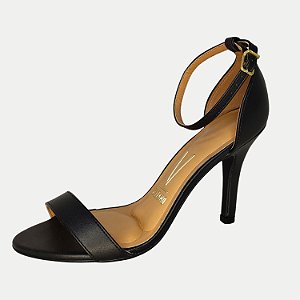 SANDALIA VIZZANO SALTO ALTO FESTA PRETO FEMININO ADULTO