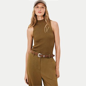 BLUSA HERING REGATA DE TRICO  VERDE FEMININA ADULTO