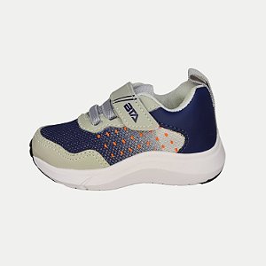 TÊNIS BATATINHA RUNNING COM CADARÇO CINZA MASCULINO INFANTIL