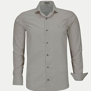 CAMISA AMIL MANGA LONGA COMFORT LINHO BEE MASCULINO ADULTO