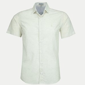 CAMISA AMIL MANGA CURTA COMFORT ALGODÃO SEM BOLSO MASCULINO ADULTO