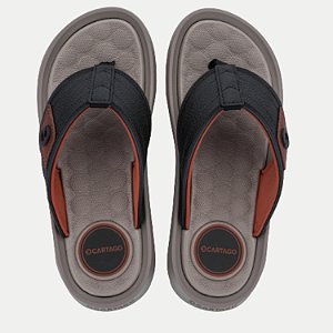 CHINELO CARTAGO DEDO SANTORINI VIII BEGE MASCULINO ADULTO