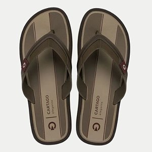 CHINELO CARTAGO DEDO MAIORCA III BEGE MASCULINO ADULTO