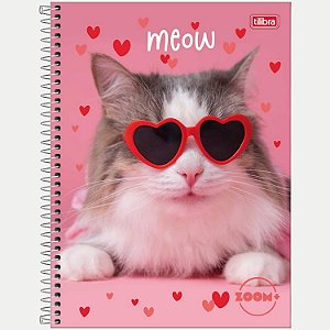 CADERNO TILIBRA UNIVERSITÁRIO 10 MATÉRIAS CAPA DURA  ZOOM+ FEMININO (CORES SORTIDAS)