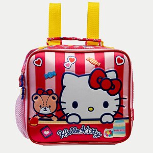 LANCHEIRA XERYUS HELLO KITY MOCHILETE VERMELHO FEMININA 29897-P