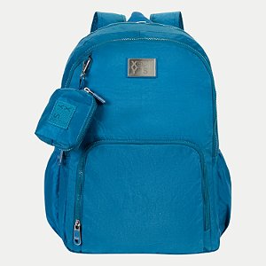 MOCHILA XERYUS 14438 TRENDY LISA COM CHAVEIRO BOLSA PETROLEO UNISEX  27210-P