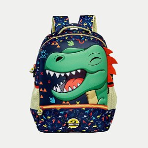 MOCHILA XERYUS BRUTOS DINO TRADICIONAL AZUL MARINHO MASCULINO 299616-P