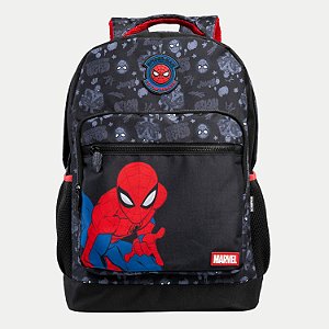 MOCHILA XERYUS SPIDERMAM TRADICIONAL PRETO MASCULINA 29880-P