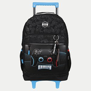 PASTA XERYUS GAMIFY DE CARRINHO/RODINHA PRETO MASCULINO 299622-P