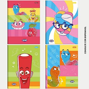 CADERNO FORONI BROCHURÃO CAPA DURA FINI UNISEX (CORES SORTIDAS) 92709-P