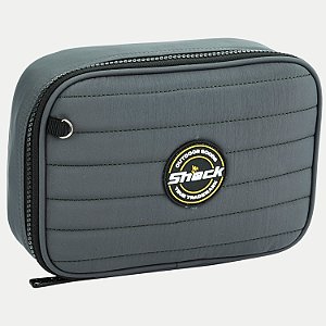 ESTOJO SEANITE SHOCK 1 ZÍPER BOX CINZA MASCULINO 29999-P