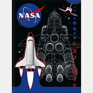 CADERNO TILIBRA BROCHURÃO CAPA DURA (G) NASA UNISEX (CORES SORTIDAS) 30156-P
